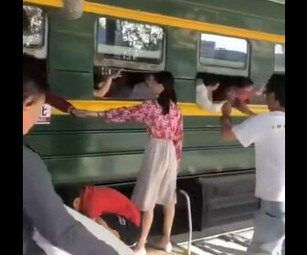 ◆【動画】電車が出発するシーンの撮影。電車を動かさず撮影する。 変態の宴Ⅱ