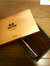チョコ