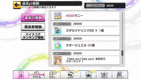 達成pt
