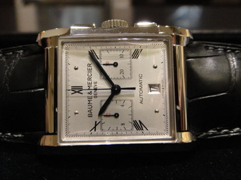 極美品/BAUME&MERCIER ボーム&メルシエ)MOA10032ハンプトン 極美品