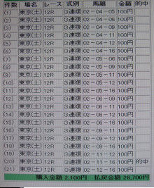 $占い・オカルト馬券予想