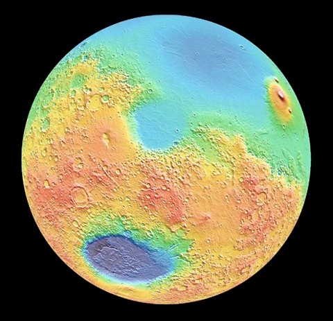 Borealis-Crater-Mars
