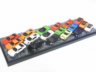 KYOSHO ランボルギーニ ミニカーシリーズ2 30台セット 京商ミニカー ランボルギーニ ムルシエラゴ 2台セットの通販 by