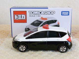 TOMICA SHOP ORIGINAL NOTE Police Car