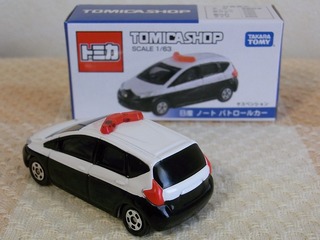 TOMICA SHOP ORIGINAL NOTE Police Car