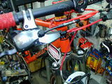 Dean Colonel XTR orange enlarged frontview