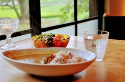 moiカフェ豆カレー