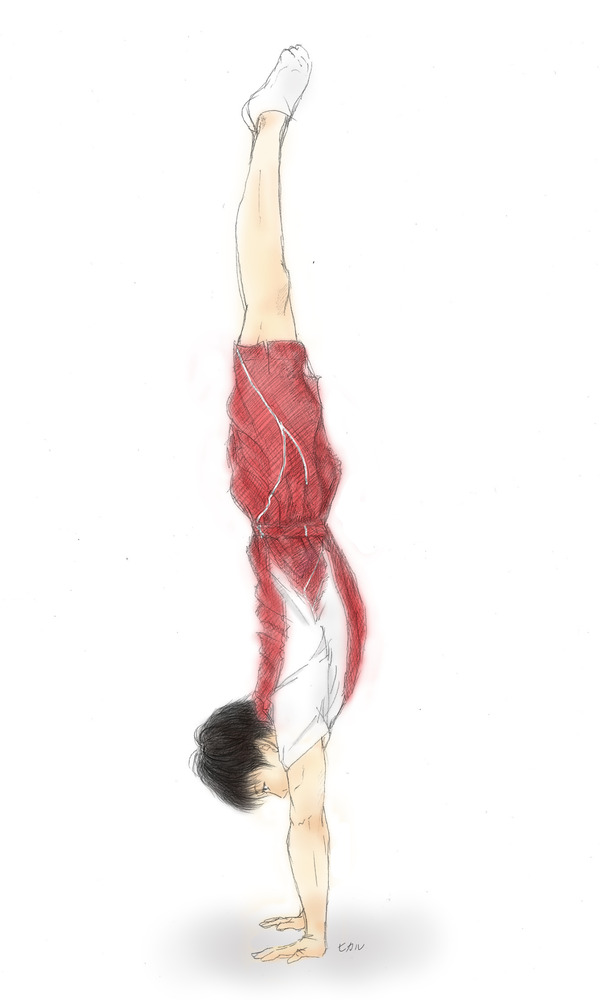 倒立3