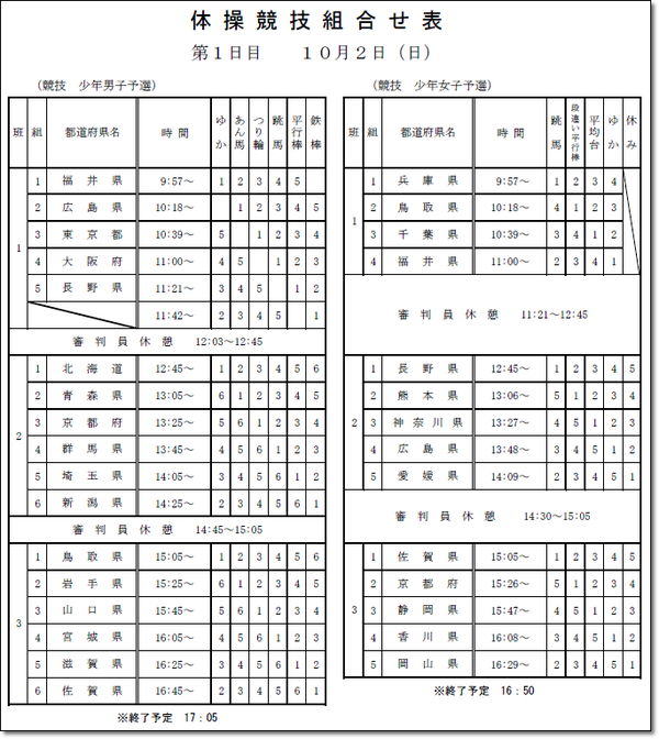 国体抽選1