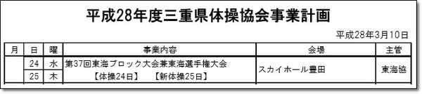 東海ブロック(愛知)