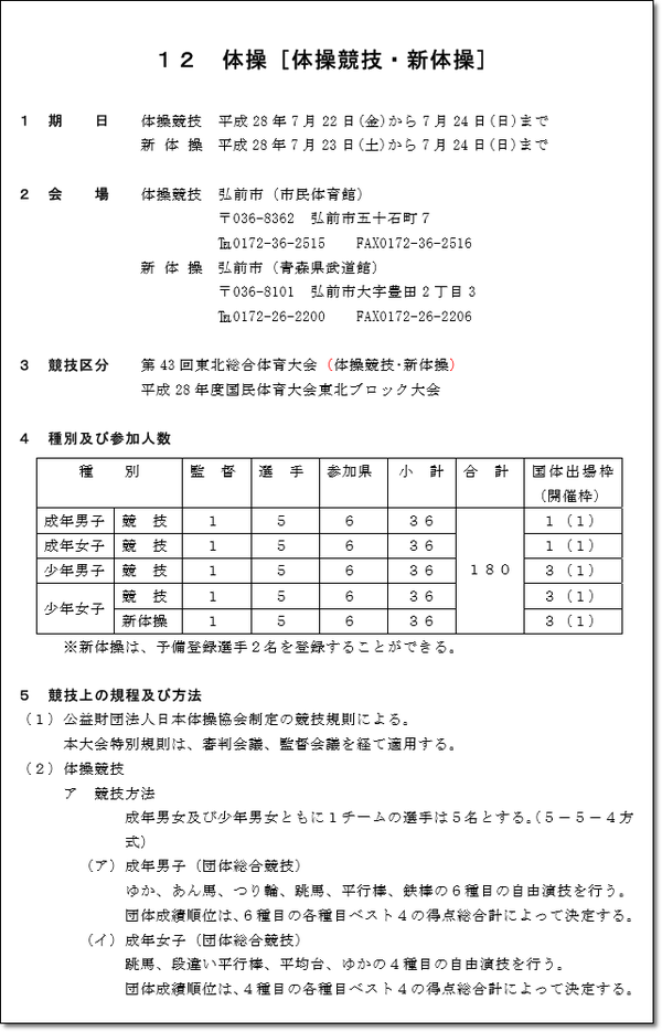 東北ロック要項1