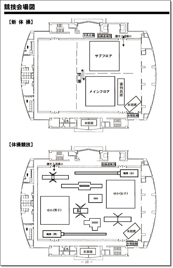 中国ブロック会場図