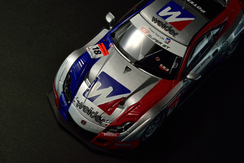 ミニカー EBBRO SUPER GT500 2010 Weider HSV-010 エブロ 1/43 ウイダー HSV-010 スーパーGT GT500 2010 #18 44326