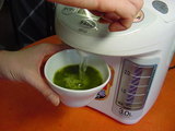 お湯をそそぐ!