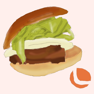 ブログ用ハンバーガー