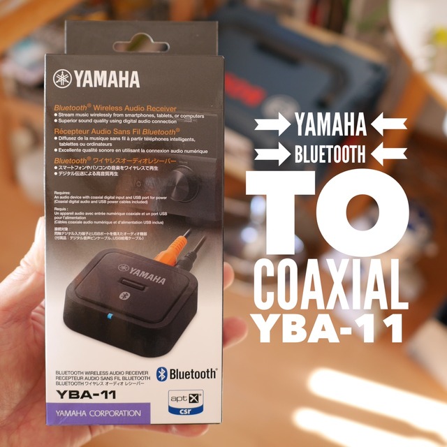 YAMAHA Bluetoothオーディオアダプター YBA-11 YAMAHA Bluetooth Audio Receiver YBA -11, We Ship Daily USPS