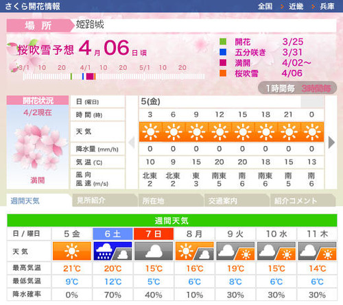 桜予想図