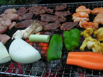炭焼き