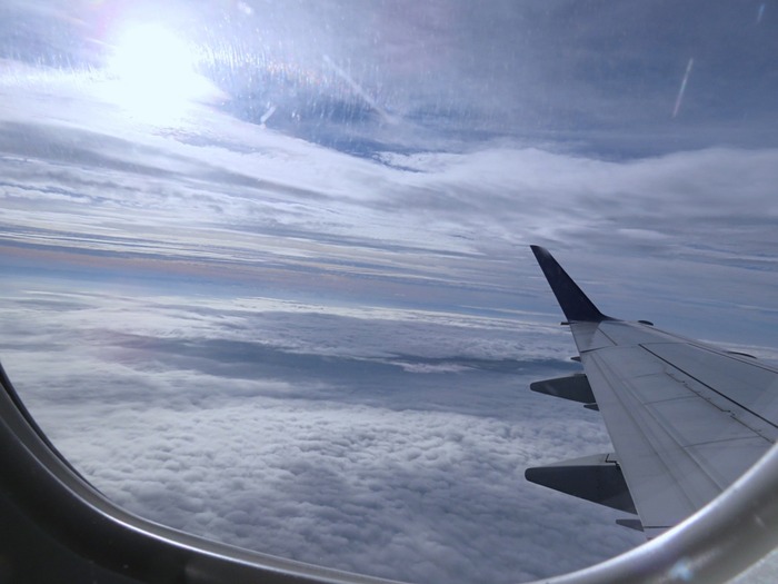 行きの空