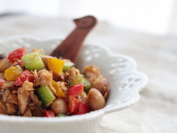 ツナと野菜の豆炒め_1000