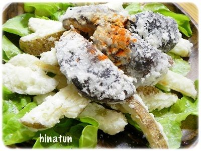 ポテト&椎茸のフライ