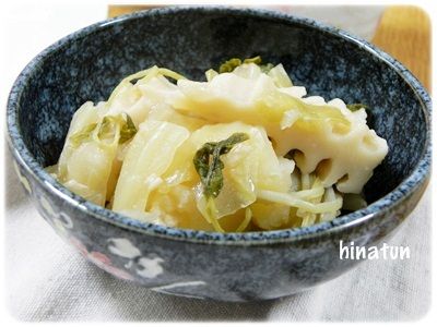 じゃがいもと角麩のたいたん