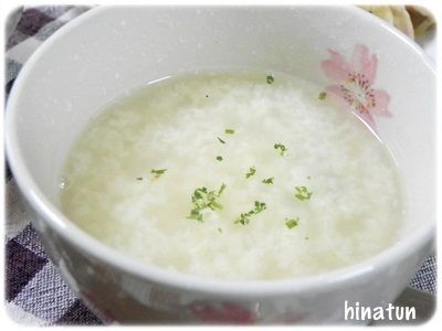 コンソメたまごスープ