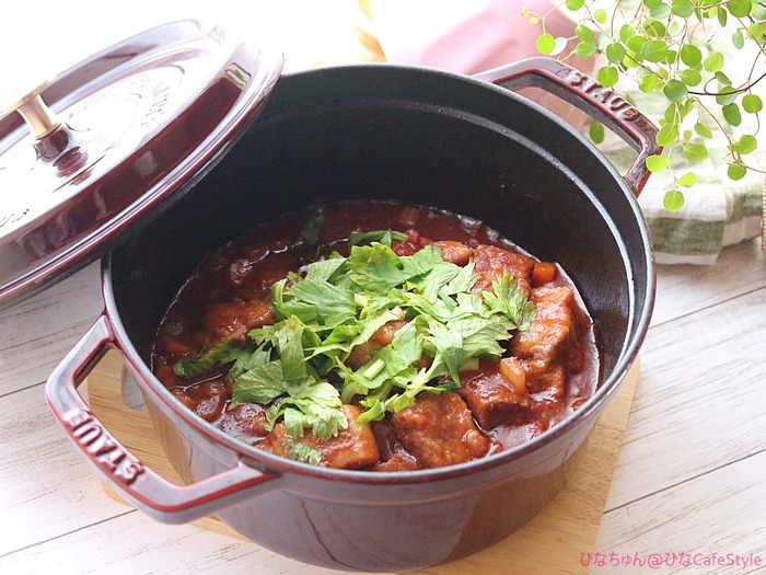 豚バラ肉のトマト煮込み