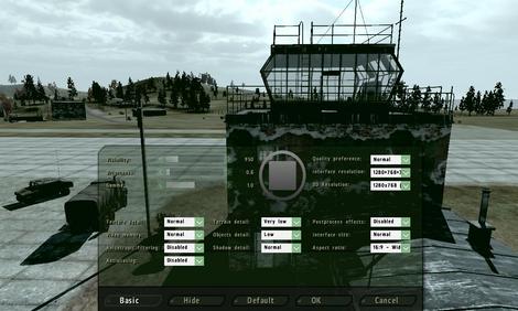 arma2 setting