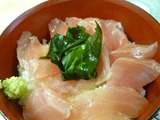 じんべい、ランチタイムのまぐろ丼