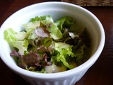 amico amica パスタランチのサラダ