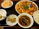 麻婆豆腐定食