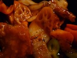 れんこん入り酢豚☆