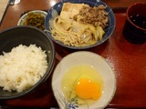 すき焼き定食