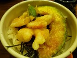 小海老天丼定食