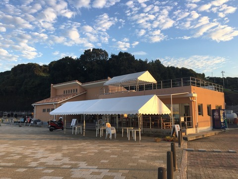 平沢マリンセンター雨対策バージョン