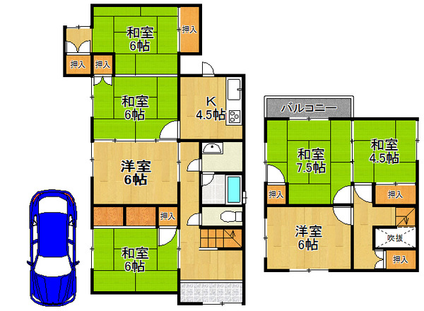 枚方市山之上中古一戸建-2