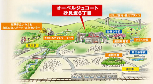 野村工務店妙見坂立地