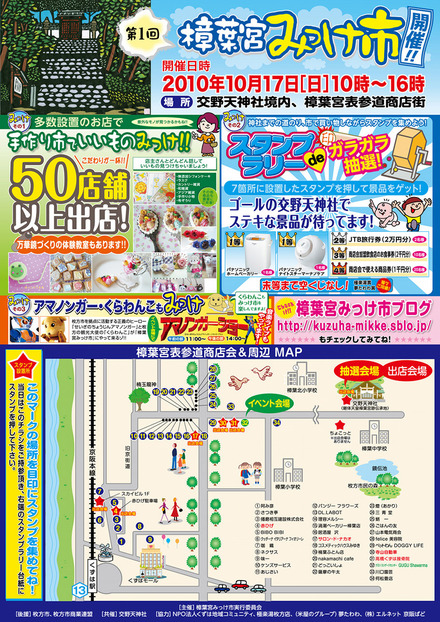 樟葉宮みっけ市ポスターs