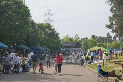 山田池公園バーベキュー-3