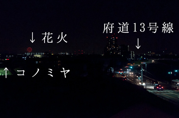 淀川花火-位置図