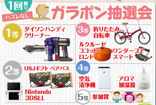 シエルテくずはガラポン
