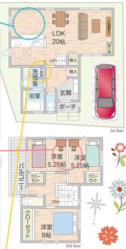 22号地間取り図