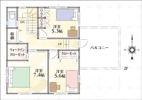 間取り図2F2