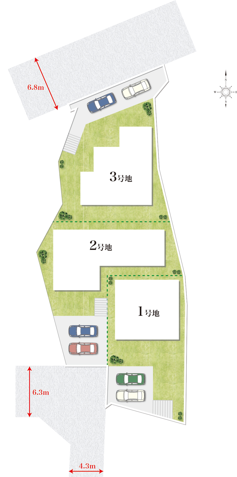 エクセランド菊丘区画図