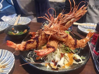定番 有頭大衣エビフライ自家タルタル350円!