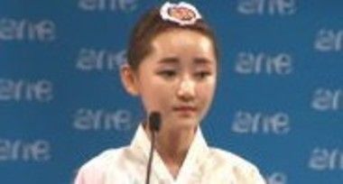 北朝鮮の少女のスピーチ