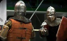 中世の騎士の闘い
