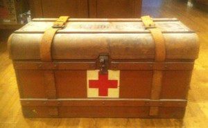 戦時中の医療箱、救急箱