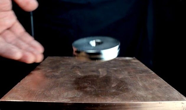 銅と磁石の関係